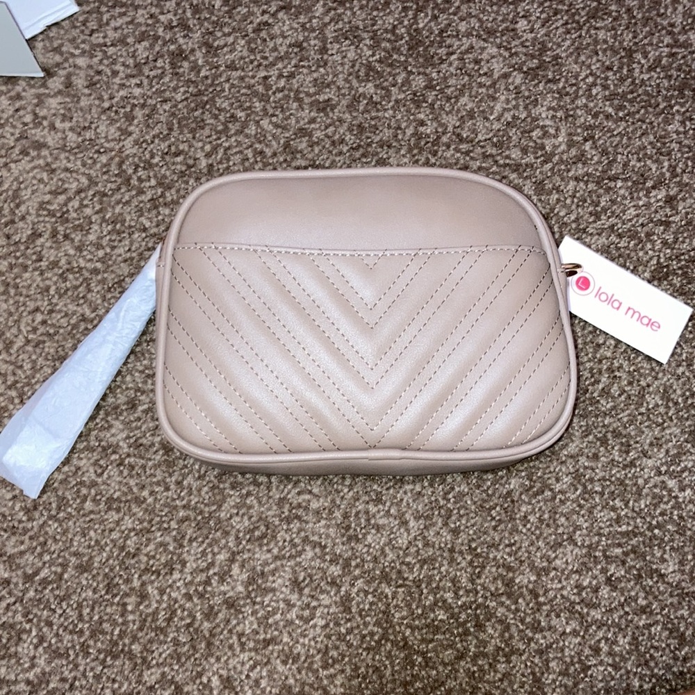 Lola Mae Quilted Crossbody Stone